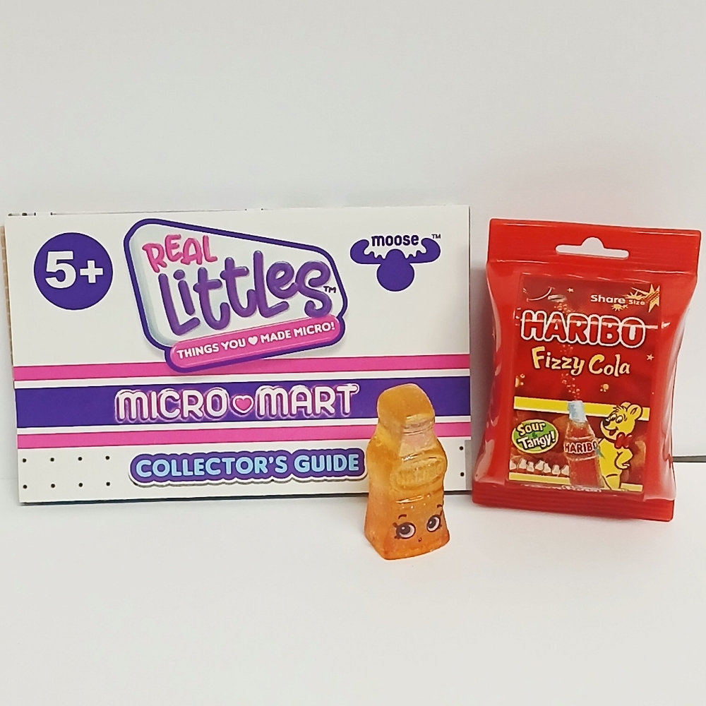 Shopkins Real Littles Micro Mart Haribo Fizzy Cola Happy Cola SOUR